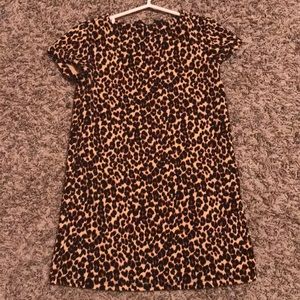 Leopard print dress girls size 4T